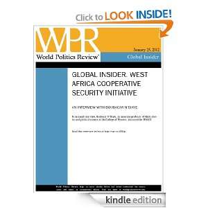Interview West Africa Cooperative Security Initiative (World Politics 