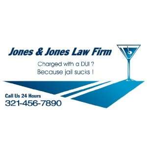  3x6 Vinyl Banner   DUI Lawyers 