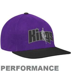   Kings Purple Black 2 In 1 Bill Performance Flex Hat