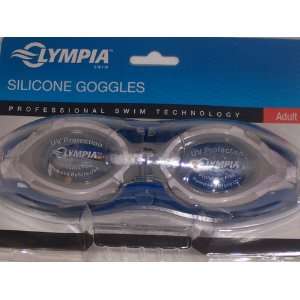    Olympia Professional Silicone Adult Swim Goggles