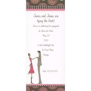 He Pops the Question, Custom Personalized Bridal Shower Invitation, by 