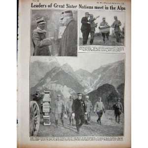  1915 WW1 West Kents Soldiers Turks Persian Alps Cadorna 