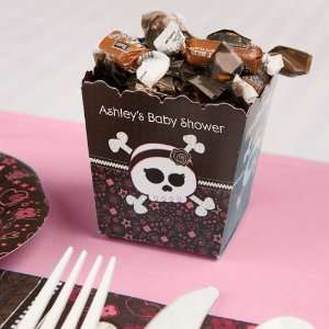   Skull   Personalized Candy Boxes for Baby Showers 