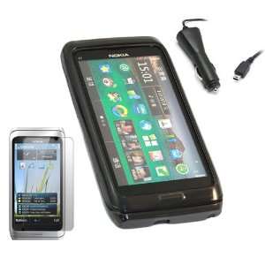   LCD Screen/Scratch Protector, In Car Charger For Nokia E7 Electronics