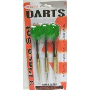  Wholesale 48 Packs of 3 Piece Assorted Darts Hard Tip 