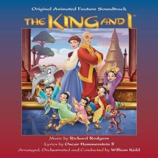 The King And I Original Animated Feature Soundtrack (1999 Film)