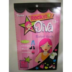    Darice Rockstar Diva Sticker Book ~ 316 Stickers Toys & Games