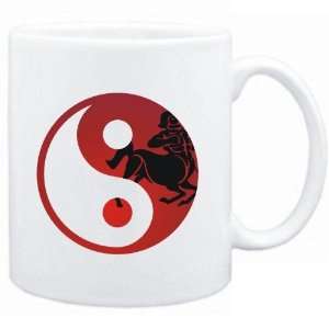    Mug White  Yin Yang Sagittarius  Zodiacs