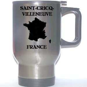  France   SAINT CRICQ VILLENEUVE Stainless Steel Mug 