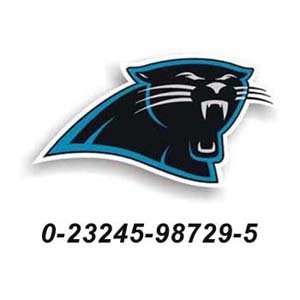  License Sport NFL 12 Magnets Carolina Panthers 