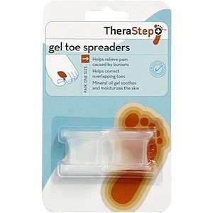  Silipos TheraStep Gel Toe Spreader 2 Pack Health 