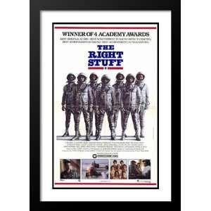  The Right Stuff 32x45 Framed and Double Matted Movie 