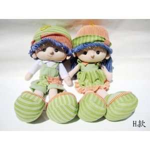  lovely color yuppies lovers sweethearts plush dolls model 