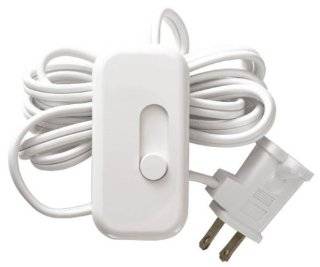Lutron TT 300H WH Electronics Plug In Lamp Dimmer, White