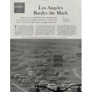 Los Angeles Battles the Murk by Arnold Nicholson. Every day its autos 