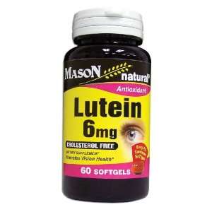  Mason LUTEIN 6MG SOFTGELS 60 per bottle Health & Personal 