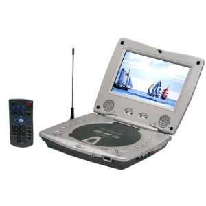  Supersonic 7 Inch Portable DVD and Analog TV TFT Panel SC 