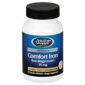  Vitamin Shoppe   Comfort Iron (Iron Bisglycinate), 25 mg 