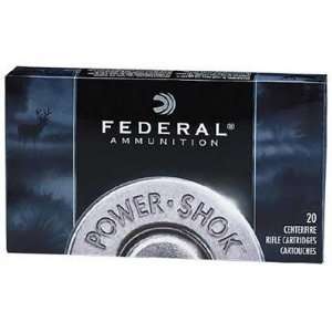  Federal Power Shok Soft Point Ammunition Federal Ammo 308 