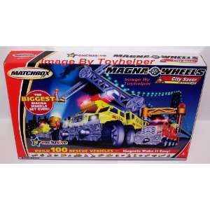   Matchbox Toys R Us Exclusive Magna Wheels Combat Rescue Toys & Games