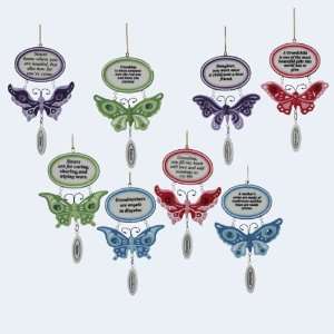  Club Pack of 128 Inspirational Butterfly Ornaments