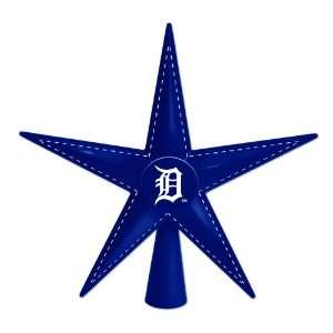  9.5 MLB Detroit Tigers Metal 5 Point Star Christmas Tree 