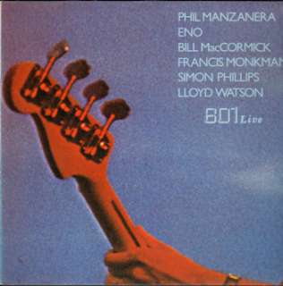 PHIL MANZANERA/ROXY MUSIC/ENO 801 Live 1976 lp  