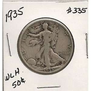  1935 Walking Liberty Half Dollar 