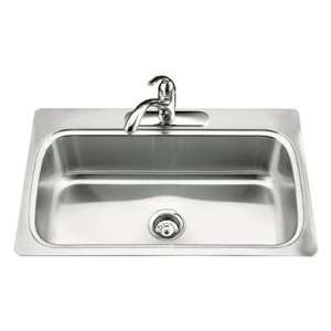  Kohler K 3373 Verse Single Basin Self Rimming Kitchen Sink 