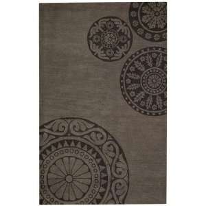  Capel Albemarle Medallion 3388 Grey 300 5 x 8 Rectangle 