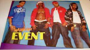 EVENT   CHRIS BROWN   OMARION   B2K   BOW WOW   POSTER  
