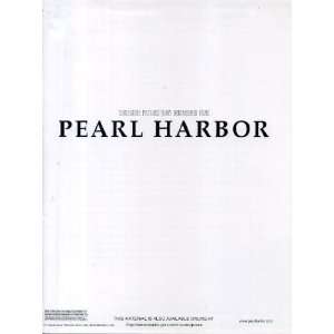  Pearl Harbor with Ben Affleck Digital Press Kit 