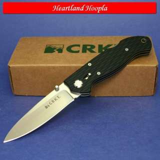 CRKT Lake 111 Lockback Knife With Black Zytel Handles   CR7255Z