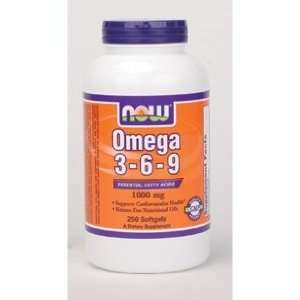  Omega 369 1000 mg 250 Softgels by NOW Health & Personal 