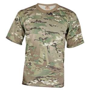 Multicam Short Sleeve T Shirt   Medium  