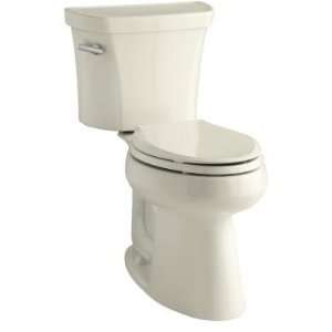 Kohler K 3889 47 Almond Highline 1.28 GPF Two Piece Comfort Height 