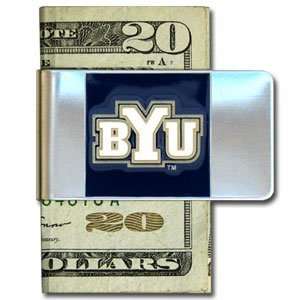  Brigham Young Cougars Large Money Clip/Card Holder   NCAA 