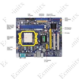 Foxconn A74ML K AM2+/AM3 AMD 740G Micro ATX AMD Motherboard  