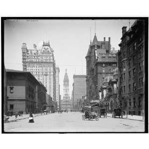 Philadelphia,Pa.,Broad St.,north from Spruce St. 