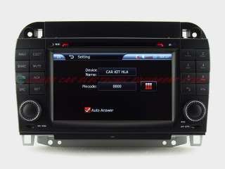MERCEDES BENZ S Class/W220 S55 AMG/S65 AMG HD LCD Screen GPS Navi Car 