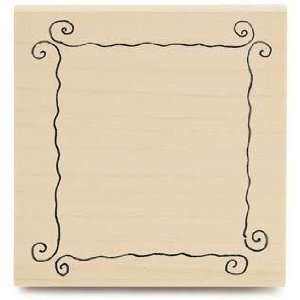  Curl Frame   Rubber Stamps Arts, Crafts & Sewing