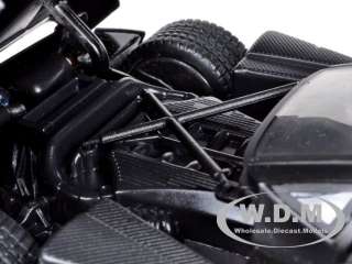 PAGANI ZONDA F BLACK 124 DIECAST MODEL CAR BY MONDO 51139  