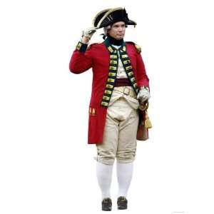  British Soldier in a Reenactment of the Surrender at Yorktown 