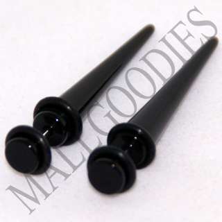 0106 Fake Cheater Illusion Stretchers Tapers 2G Black  