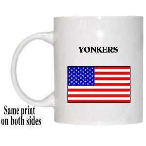  US Flag   Yonkers, New York (NY) Mug 