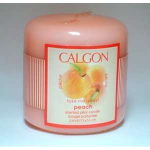  Peach By Calgon Take Me Away 2.8 X 3 Inch Candle