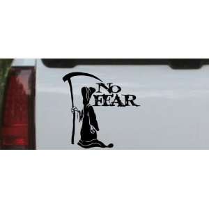  Grim Reaper No Fear Skulls Car Window Wall Laptop Decal 