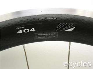 Zipp 404 Carbon Clincher with Aluminium Brake Track Campagnolo 10 11 