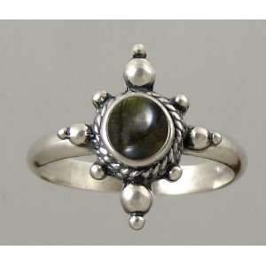  An Enchanting Sterling Silver Victorian Ring Featuring a 