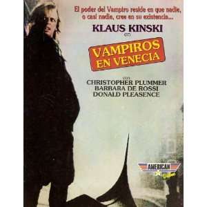 Vampire in Venice Movie Poster (27 x 40 Inches   69cm x 102cm) (1986 